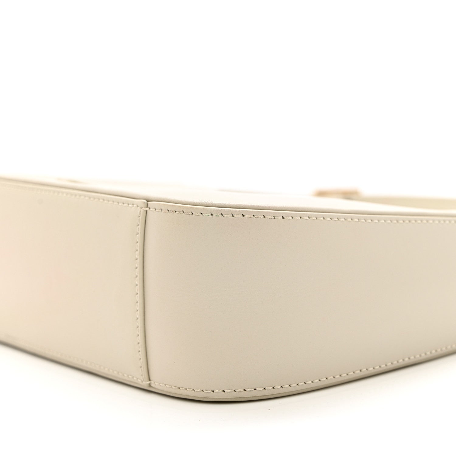 Saint Laurent Smooth Calfskin Le 5 A 7 Hobo Blanc Vintage 8 of 8