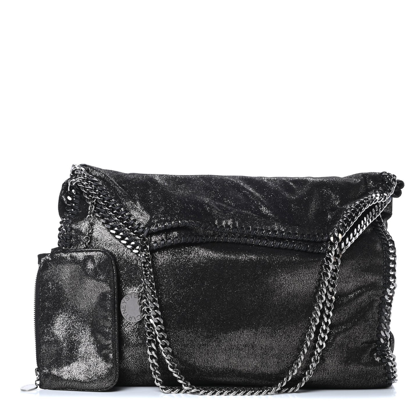 Shaggy Deer Big Falabella Tote Ruthenium