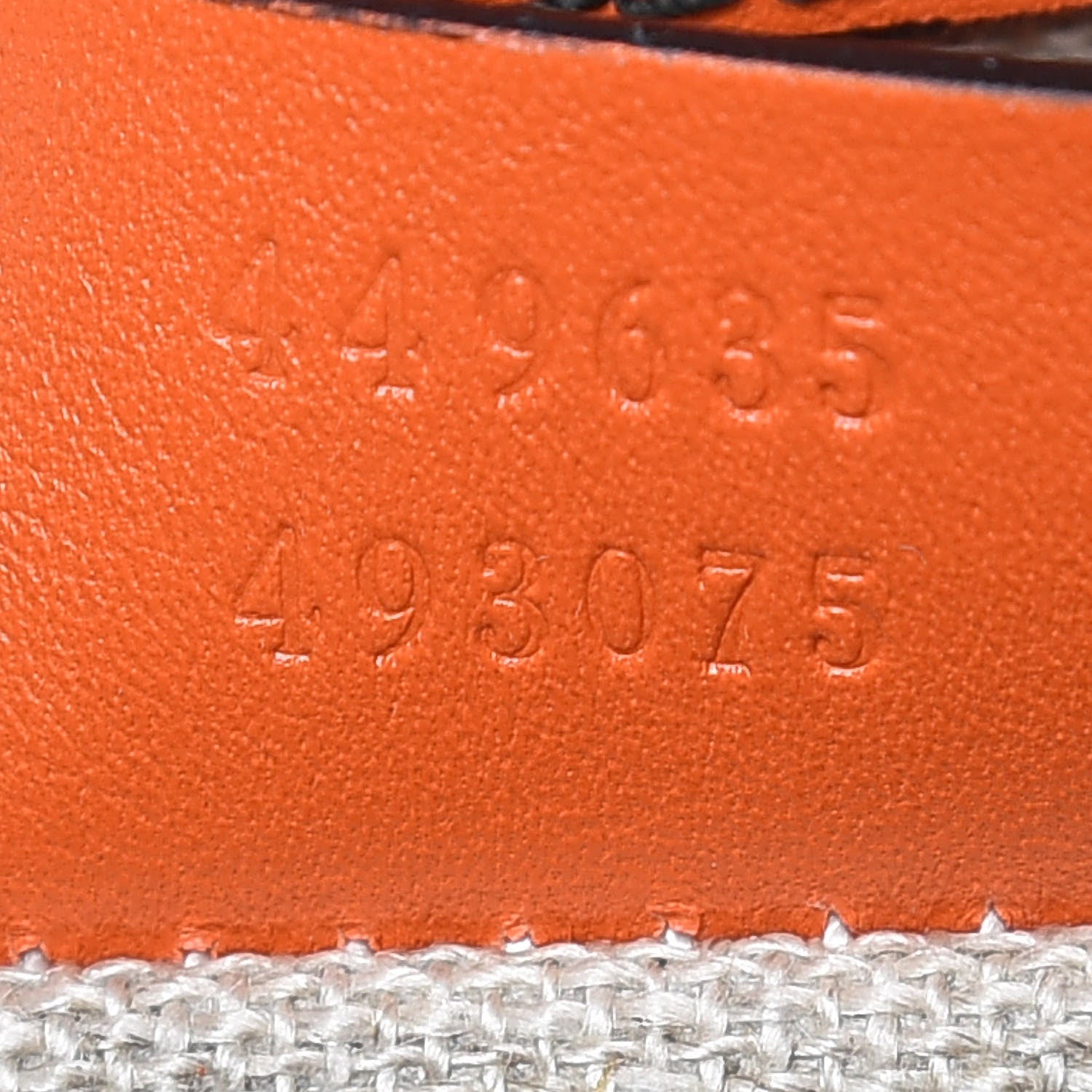 Gucci Microguccissima Medium Emily Chain Shoulder Bag Sun Orange 9 of 10