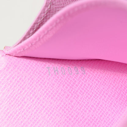 Louis Vuitton Monogram Multicolor Sarah Wallet White Litchi 6 of 6