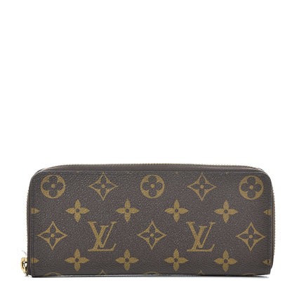 Louis Vuitton Monogram Clemence Wallet Fuchsia 1 of 9