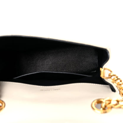 Saint Laurent SAINT LAUREN Lambskin Matelasse Small Vicky Chain Bag White 5 of 10