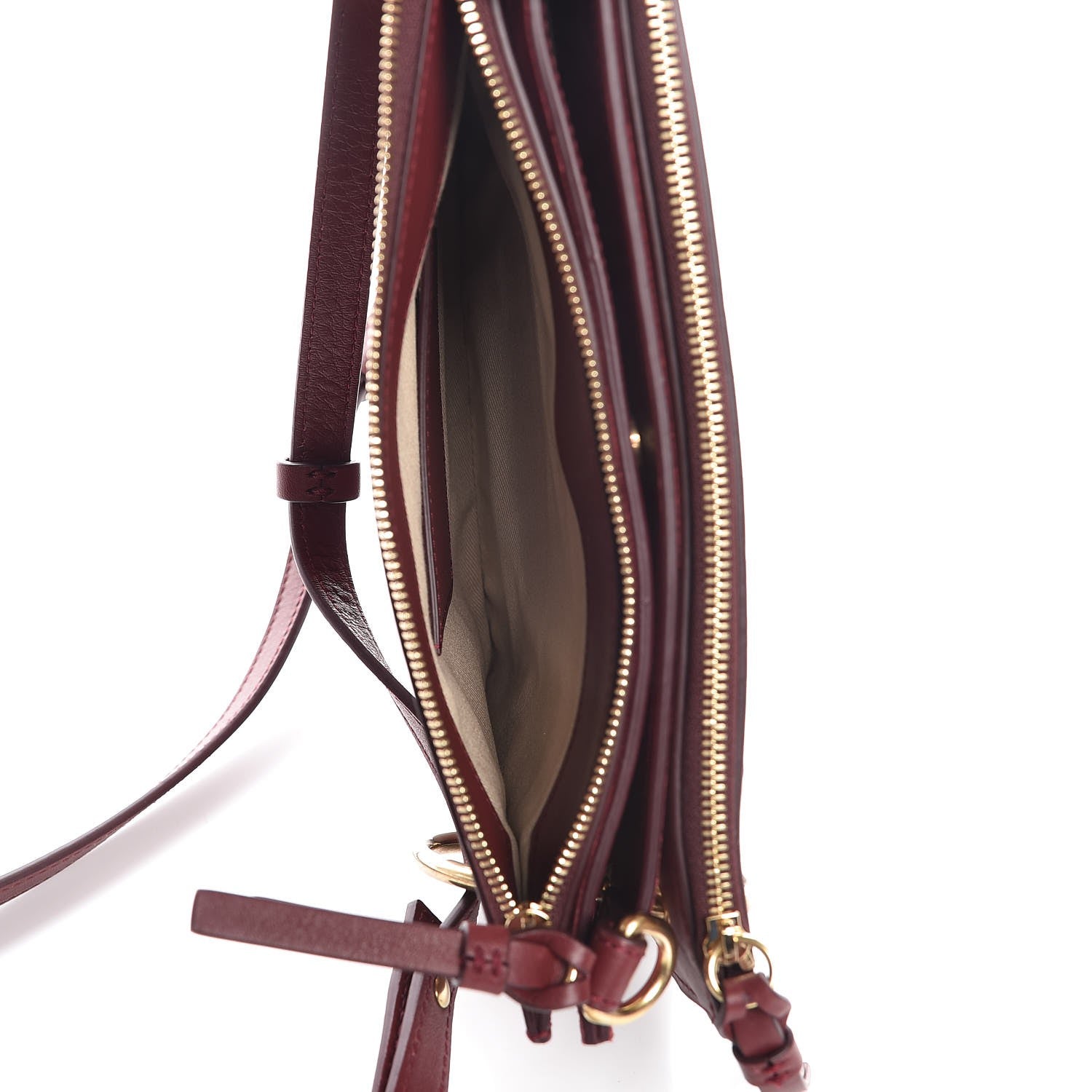 Chloe Calfskin Suede Small Roy Bag Plum Purple 5 of 10