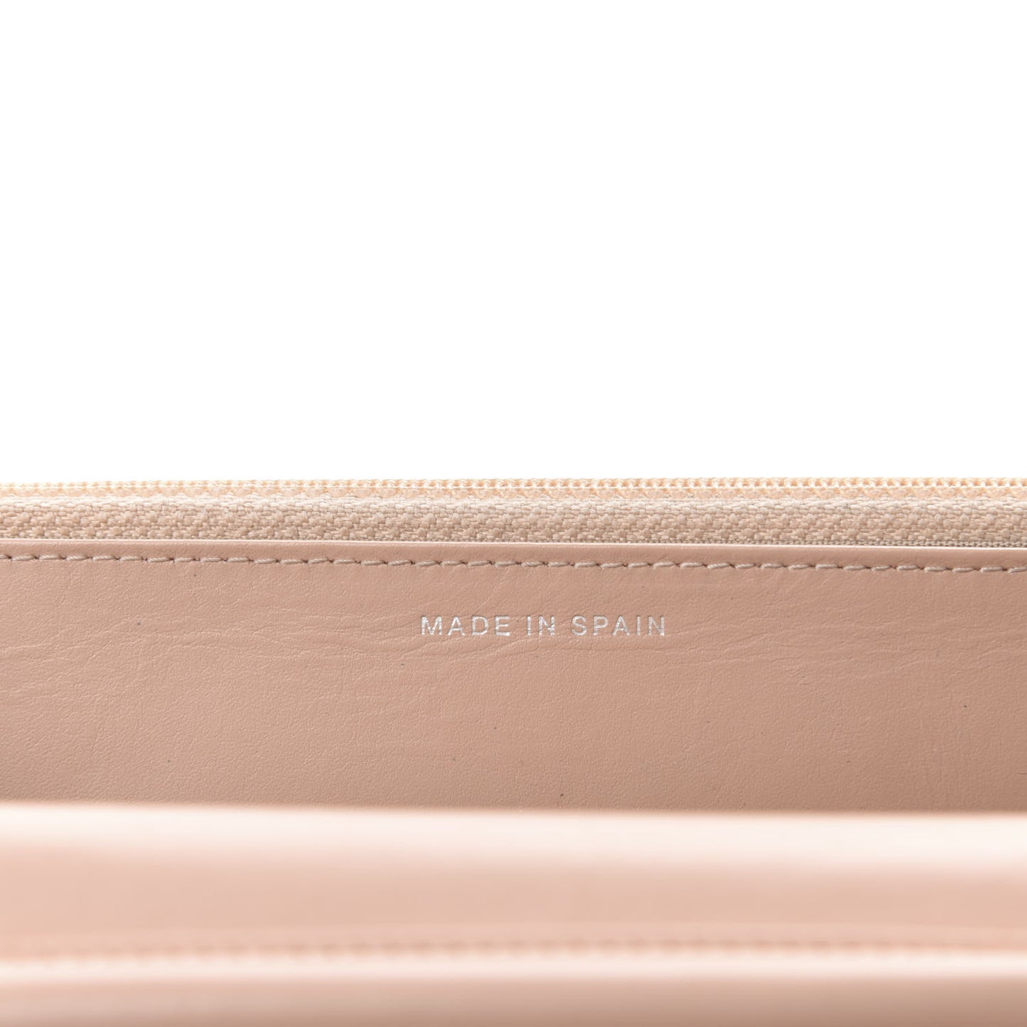 Caviar Timeless CC Wallet on Chain WOC Dark Beige