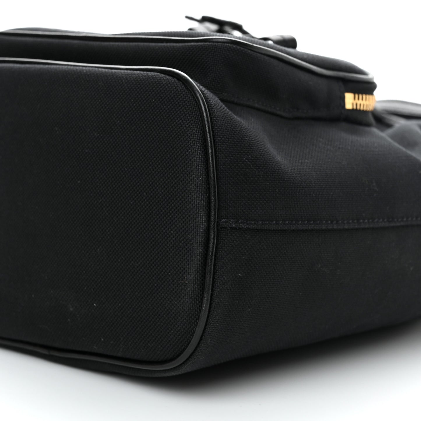 Jacquard Logo Mini Bucket Crossbody Bag Black