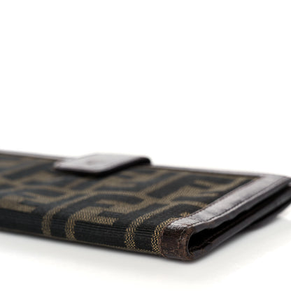 Fendi Zucca Continental Wallet Tobacco 6 of 10