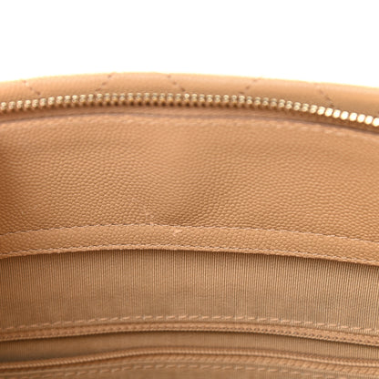 Chanel Caviar Quilted Rolled Up Tote Beige 11 of 11