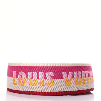 Louis Vuitton Jacquard Speedy Bandouliere 20 Shoulder Strap Fuchsia 2 of 4
