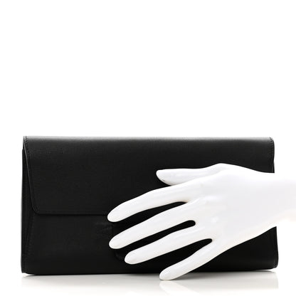 Hermes Evergrain Spiraket Travel Wallet Black 2 of 8