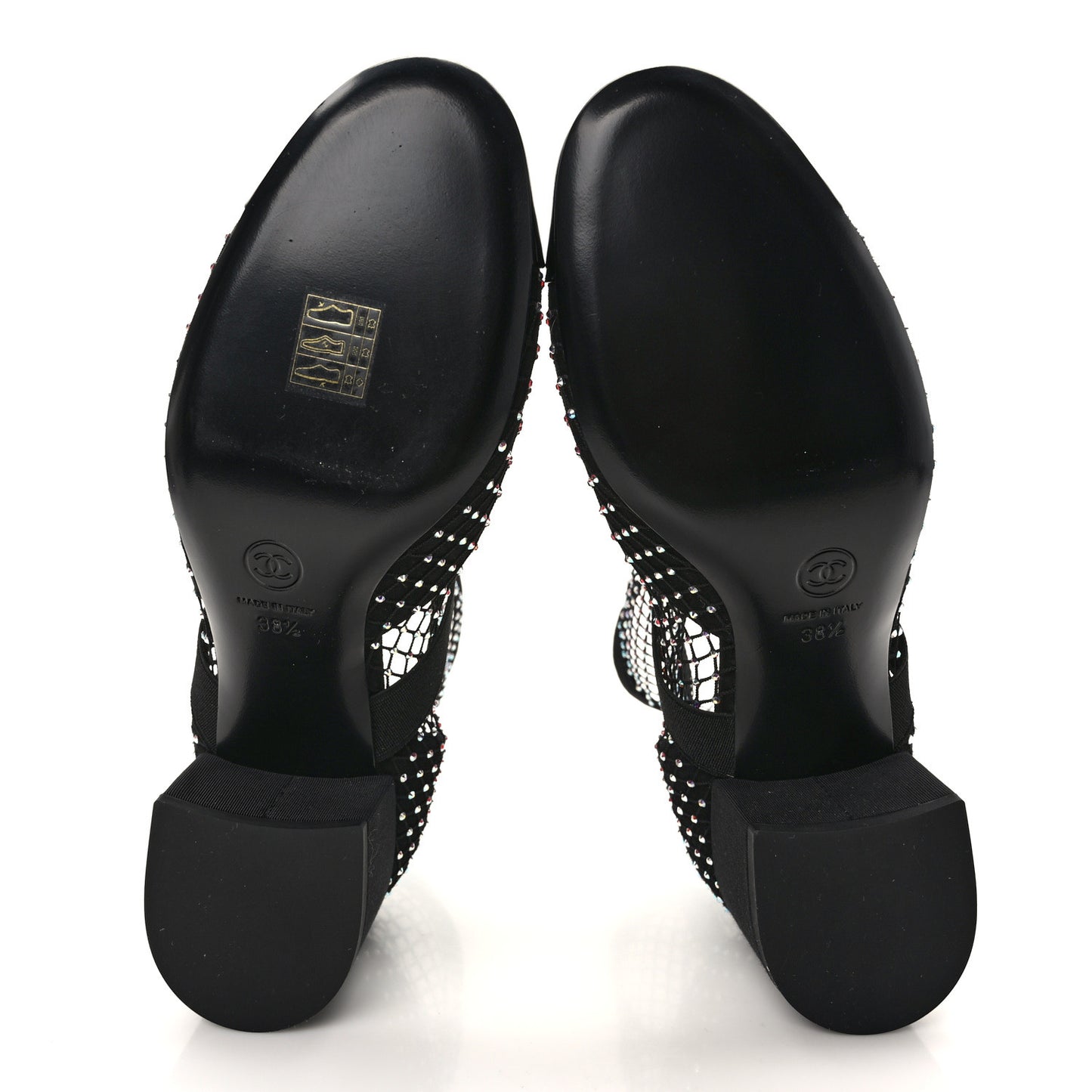 Resille Strass Kid Suede Patent Mary Jane Short Boots 38.5 Black