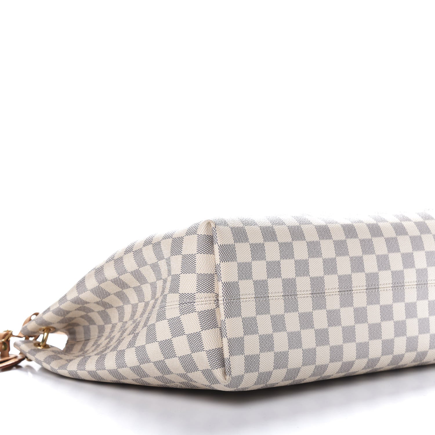 Louis Vuitton Damier Azur Graceful MM Rose Ballerine 6 of 15