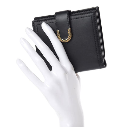 Bottega Veneta Nappa French Compact Wallet Black 2 of 8