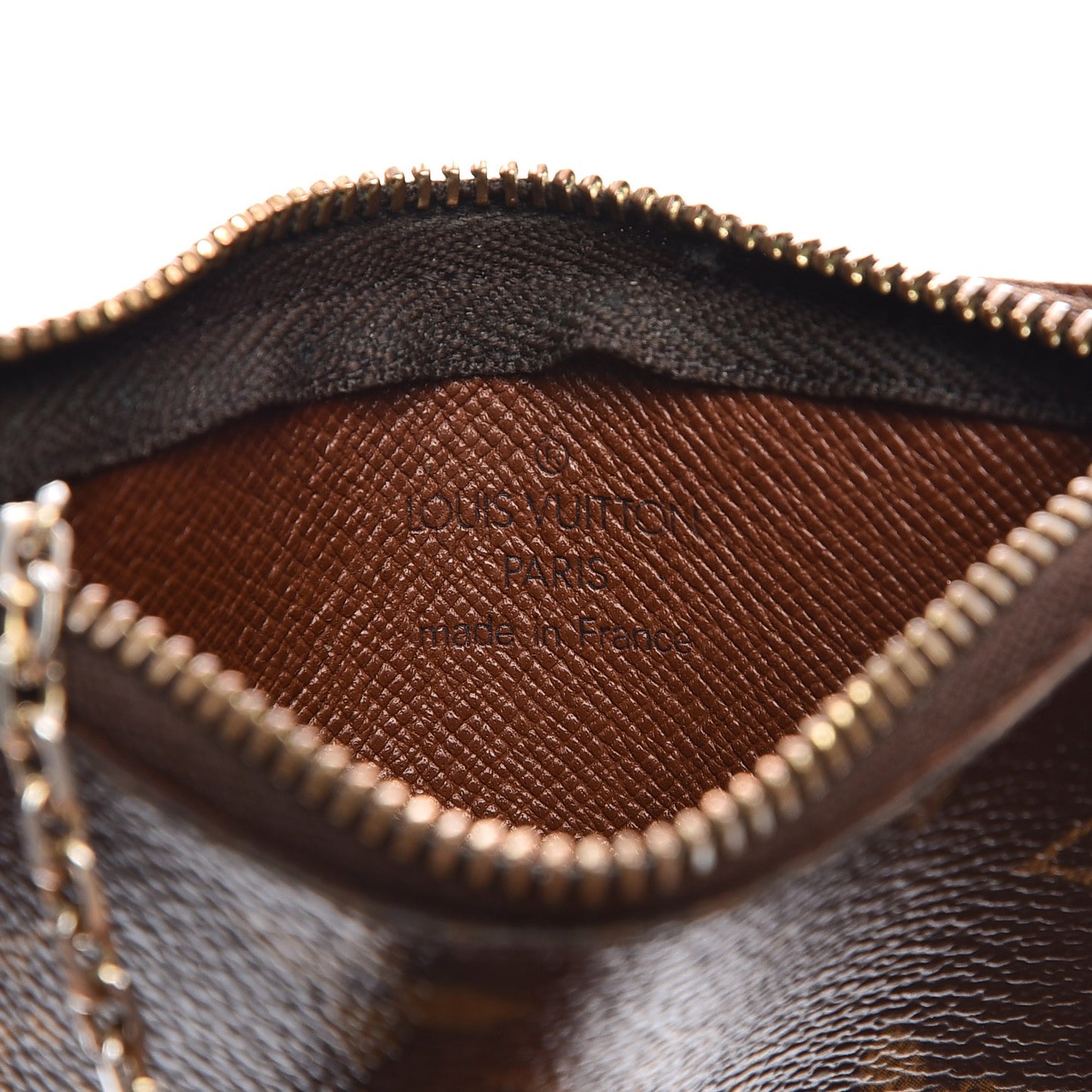 Monogram Key Pouch