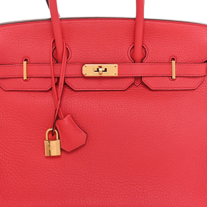 Hermes Togo Birkin 35 Rose Jaipur 8 of 10