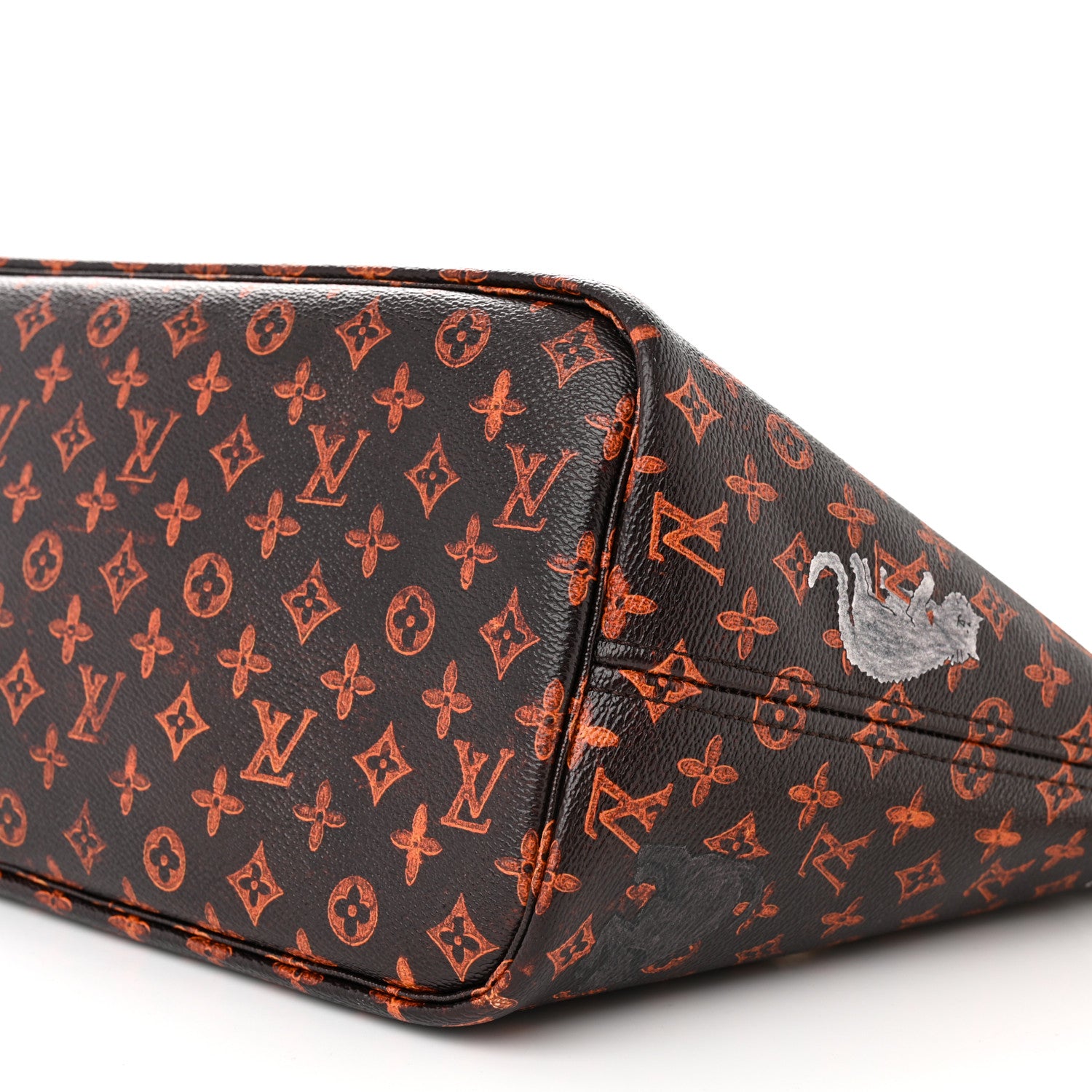 Louis Vuitton Catogram Neverfull MM Marron 11 of 11