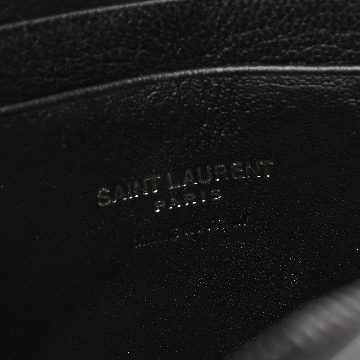 Saint Laurent Grain De Poudre Matelasse Monogram Mini Lou Camera Bag Black 6 of 11