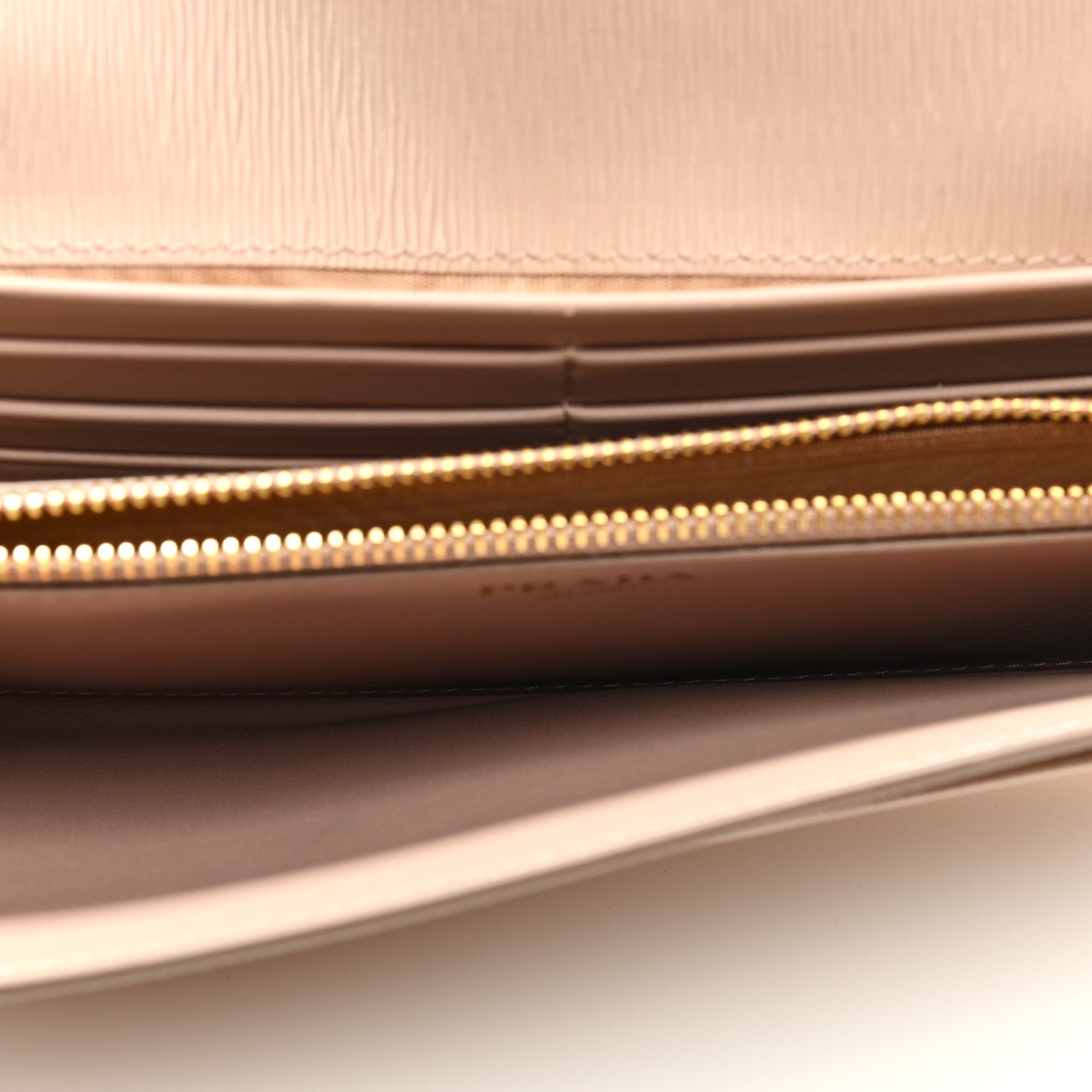 Prada Vitello Move Continental Flap Travel Wallet Cipria 6 of 7