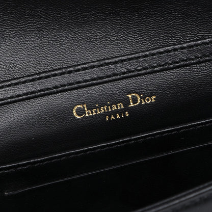Christian Dior Lambskin Studded Micro Diorama Flap Bag Black 6 of 6