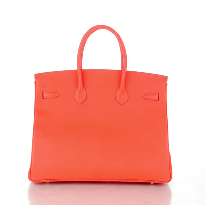 Hermes Epsom Birkin 35 Rose Jaipur 4 of 24