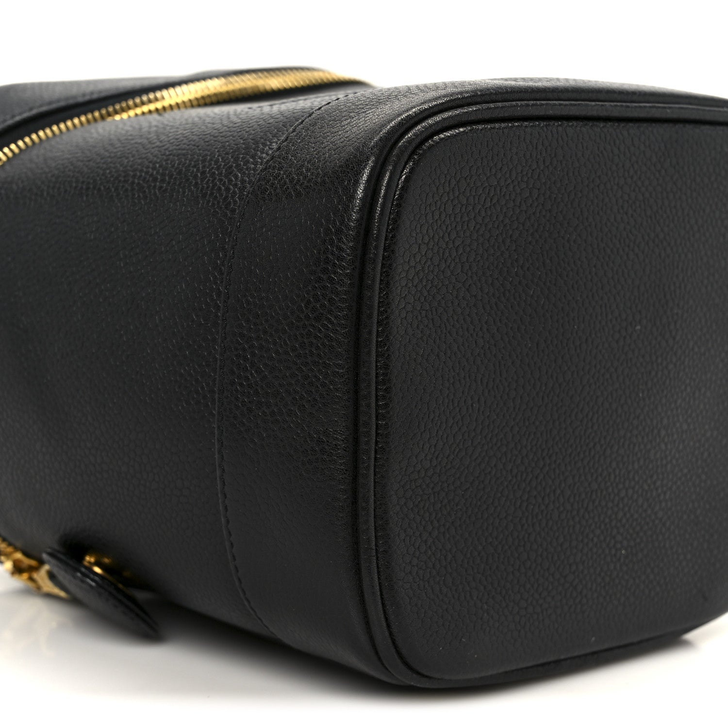 Chanel Caviar Vanity Cosmetic Case Black 10 of 11