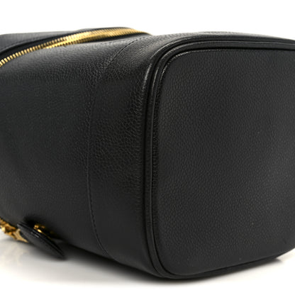 Chanel Caviar Vanity Cosmetic Case Black 10 of 11