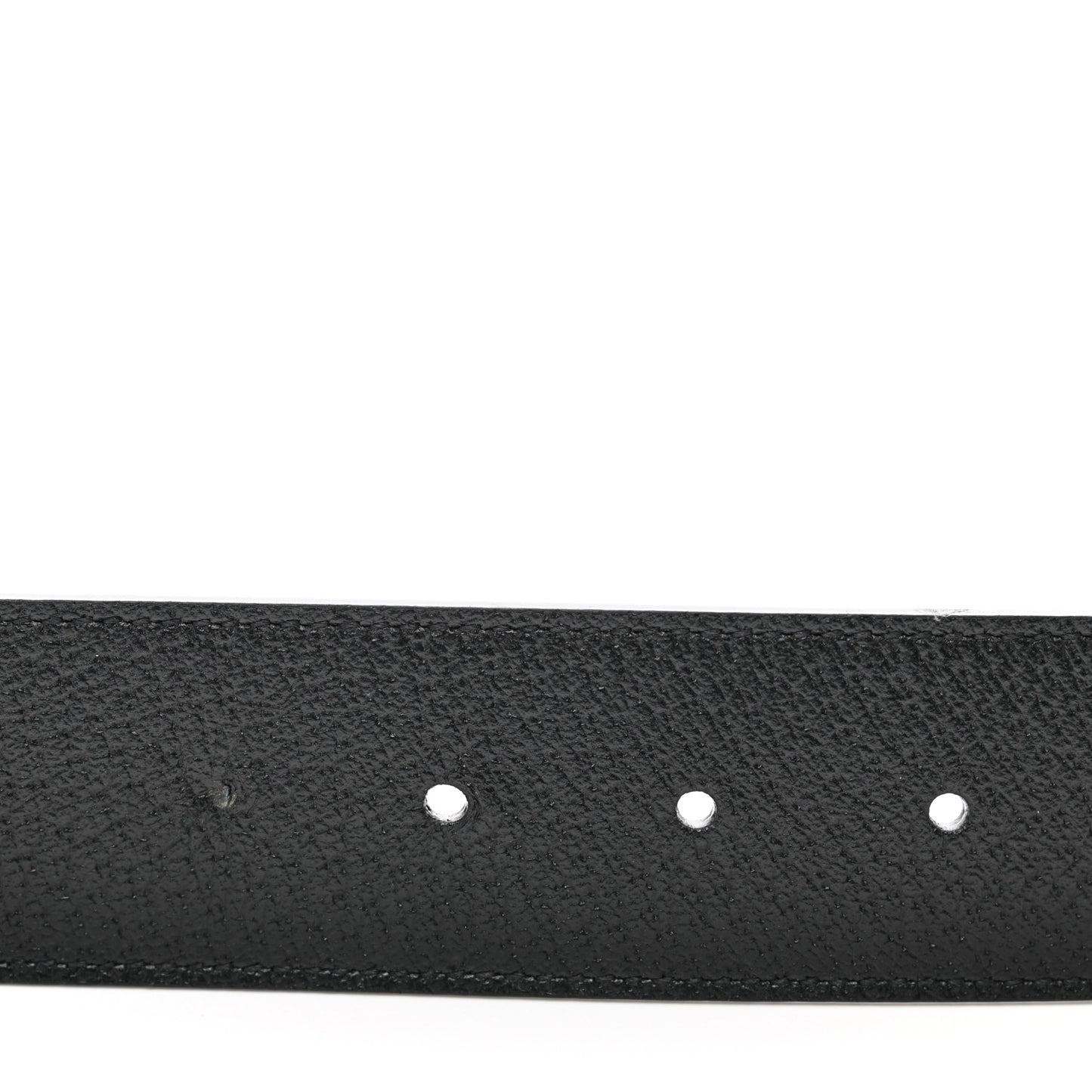 Textured Calfskin Double G 40mm Belt 115 46 Black