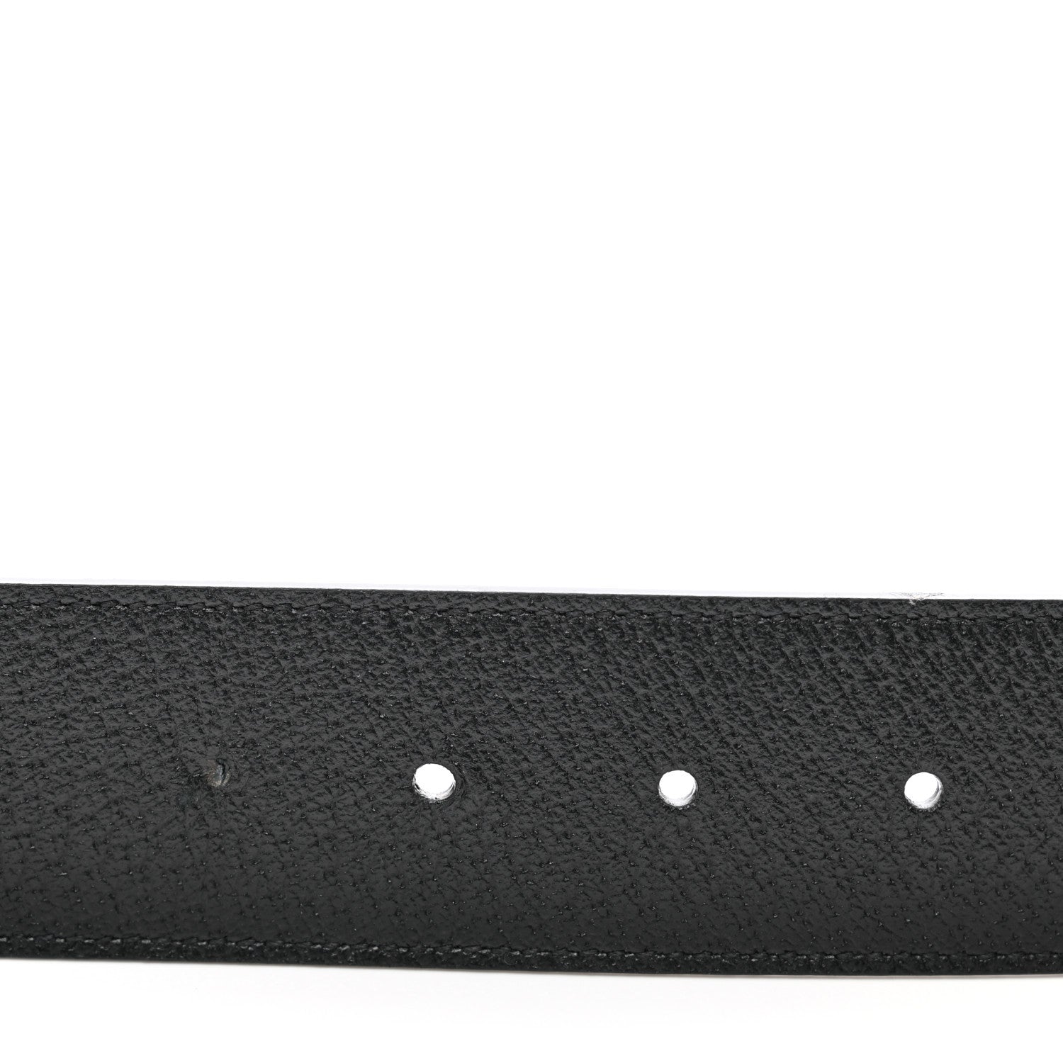 Gucci Textured Calfskin Double G 40mm Belt 115 46 Black 5 of 6