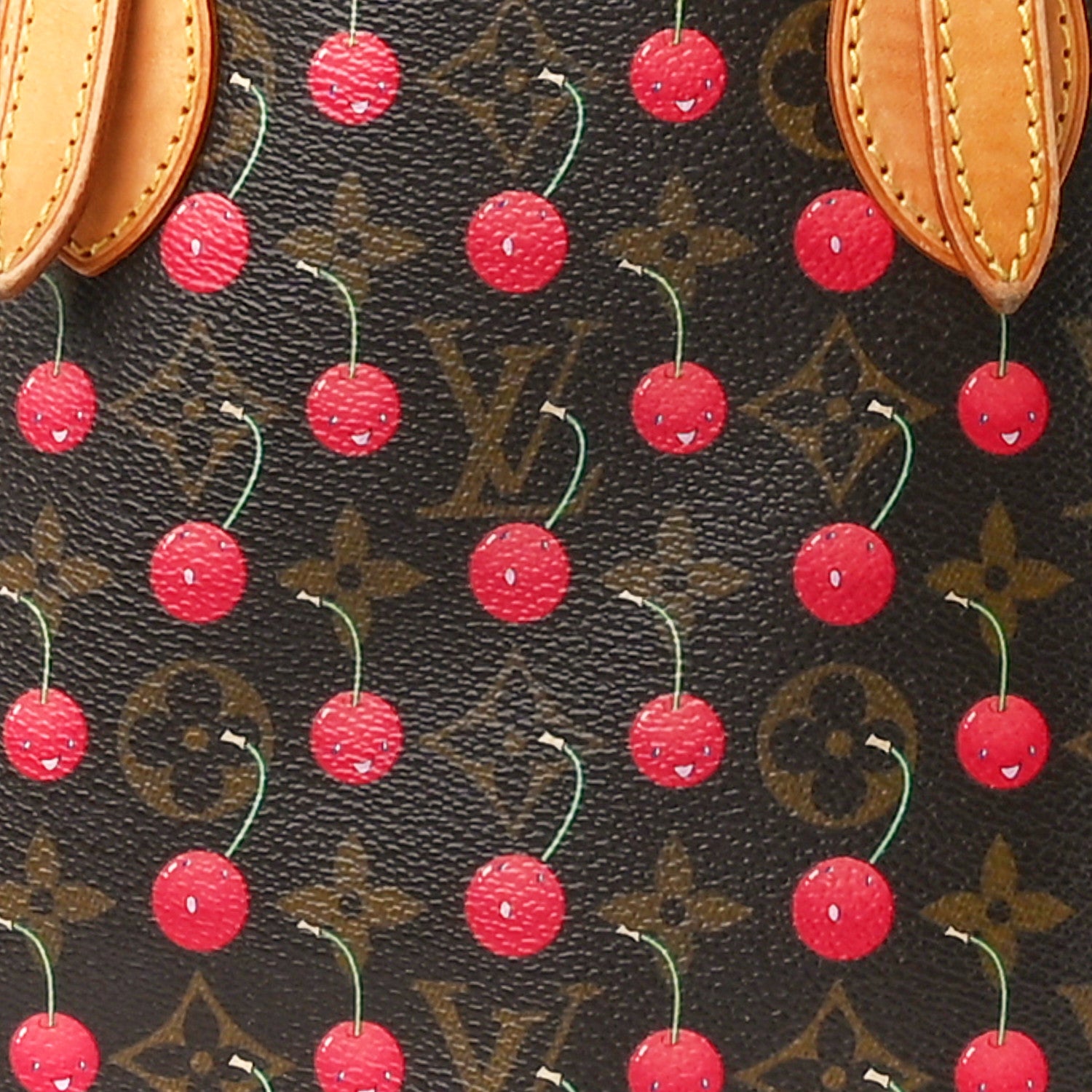 Louis Vuitton Monogram Cerises Bucket Bag 9 of 21