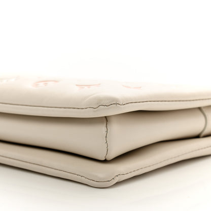 Louis Vuitton Lambskin Embossed Monogram Coussin PM Natural Creme 9 of 9