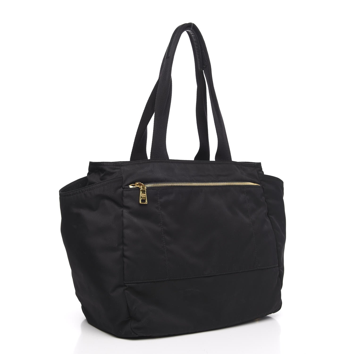 Prada Tessuto Nylon Vela Diaper Bag Black 3 of 12