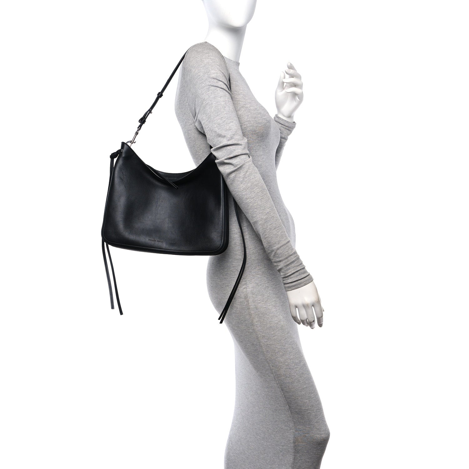 Phoebe Philo Calfskin Gig Bag Black 2 of 9
