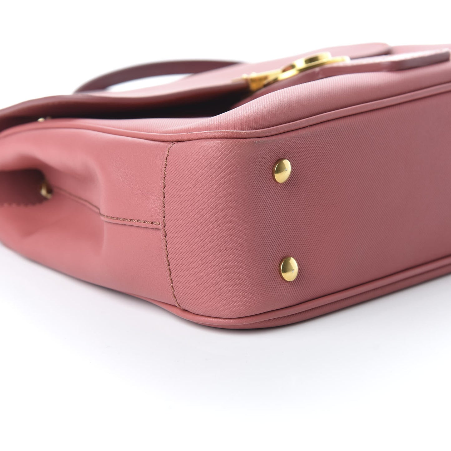 Trench Calfskin Medium DK88 Top Handle Bag Blossom Pink