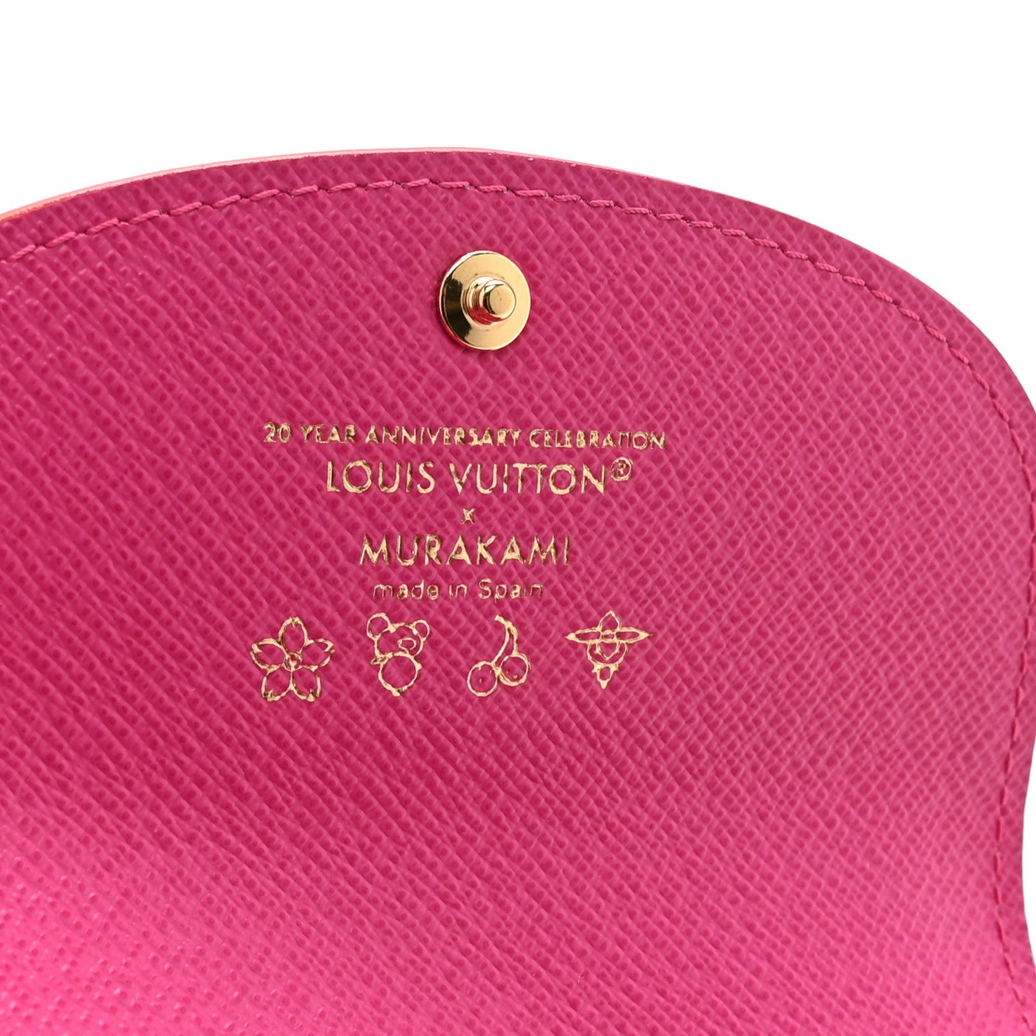 Louis Vuitton LV X TM Monogram Multicolor Rosalie Coin Purse White Kawaii Pink 6 of 8