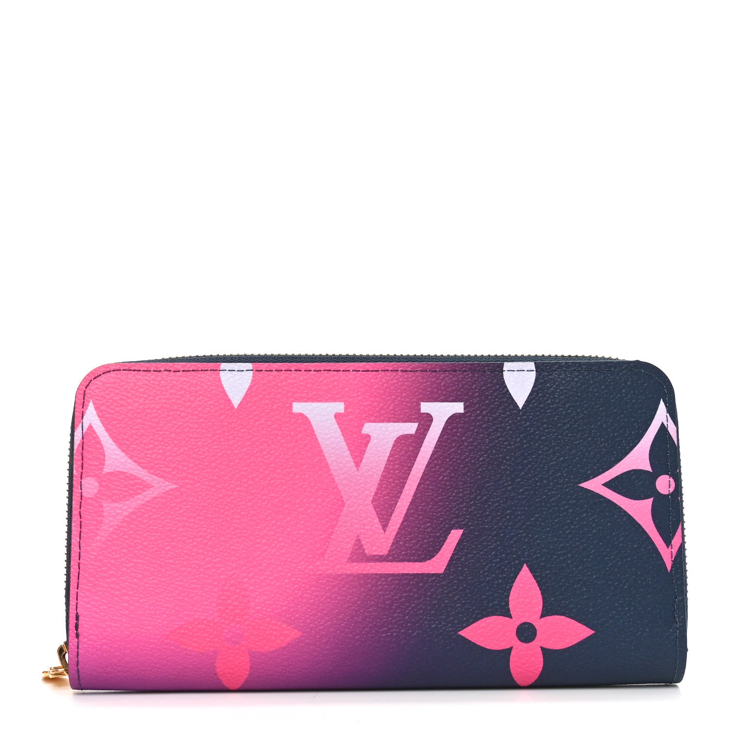 Louis Vuitton Monogram Giant Spring In The City Zippy Wallet Midnight Fuchsia 1 of 7