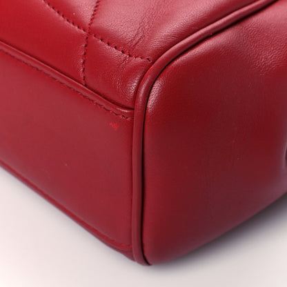 Dolce & Gabbana Nappa Quilted Large Devotion Bag Red 8 of 8