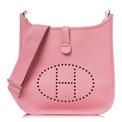 Hermes Epsom Evelyne III GM Rose Confetti 1 of 10