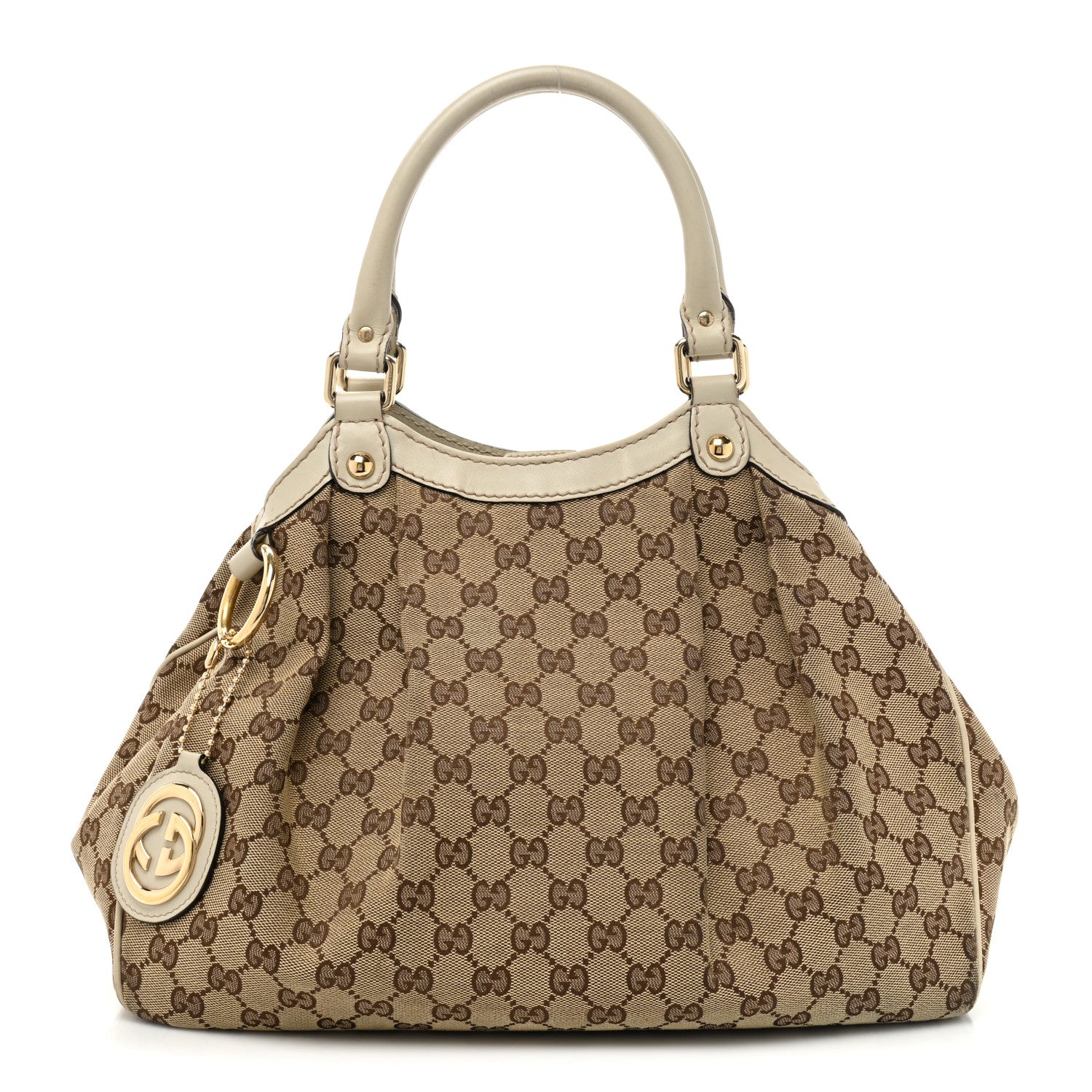 Gucci Monogram Medium Sukey Tote Off White 1 of 21