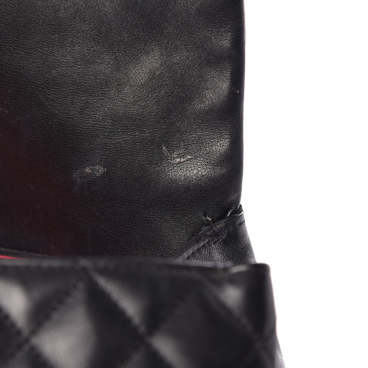 Chanel Calfskin Quilted Large Cambon Flap Black 15 of 19