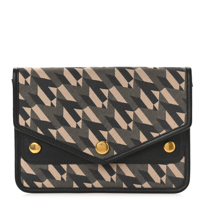 Mulberry Econyl Nylon Jacquard Calfskin Wallet Black 1 of 10