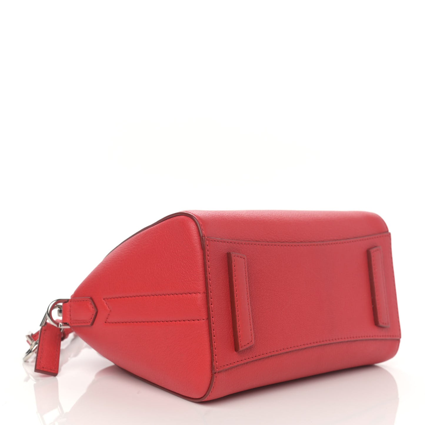 Sugar Goatskin Mini Antigona Medium Red