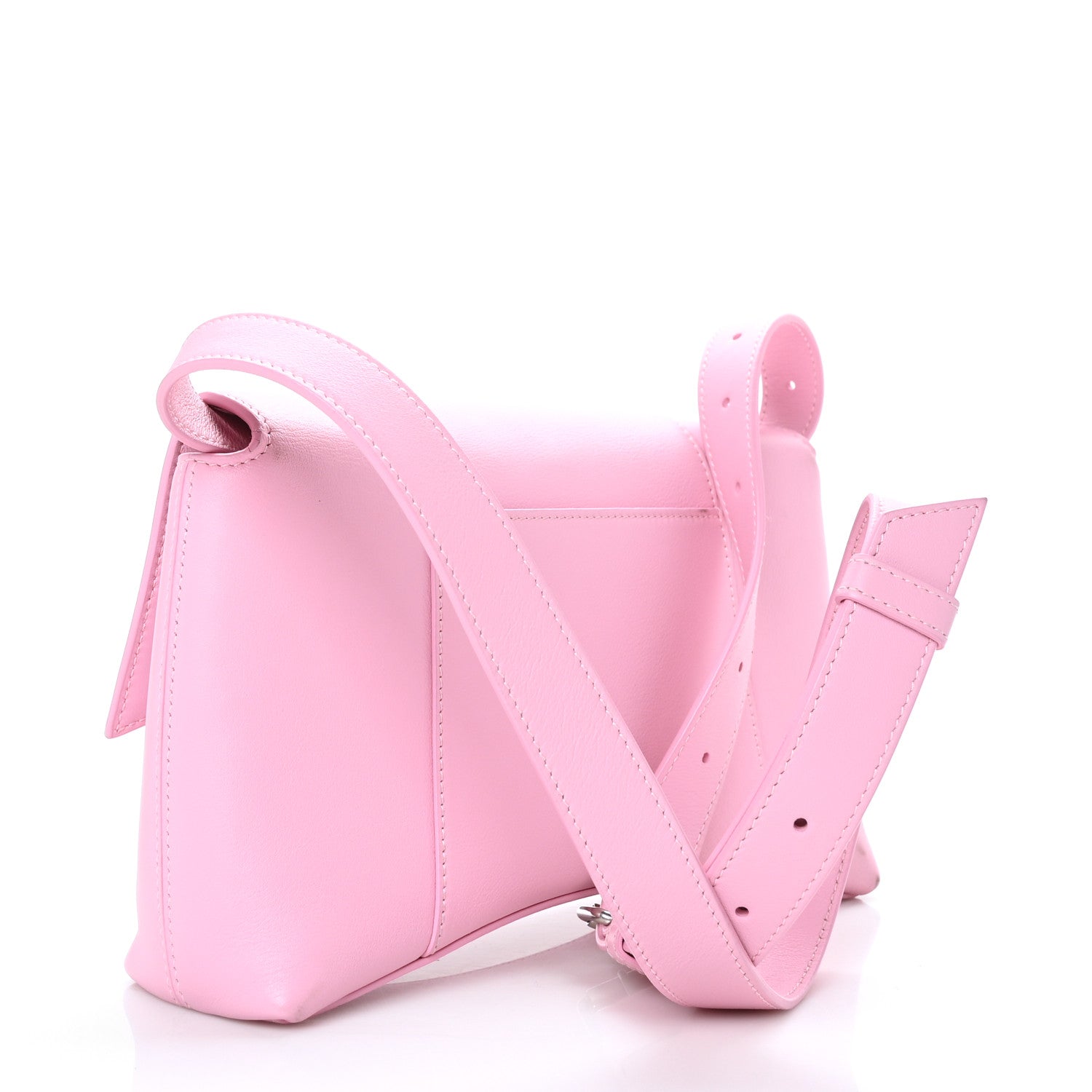 Balenciaga Semi Shiny Smooth Calfskin XS Downtown Shoulder Bag Candy Pink 2 of 12