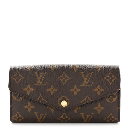 Louis Vuitton Monogram Sarah Wallet NM 1 of 10