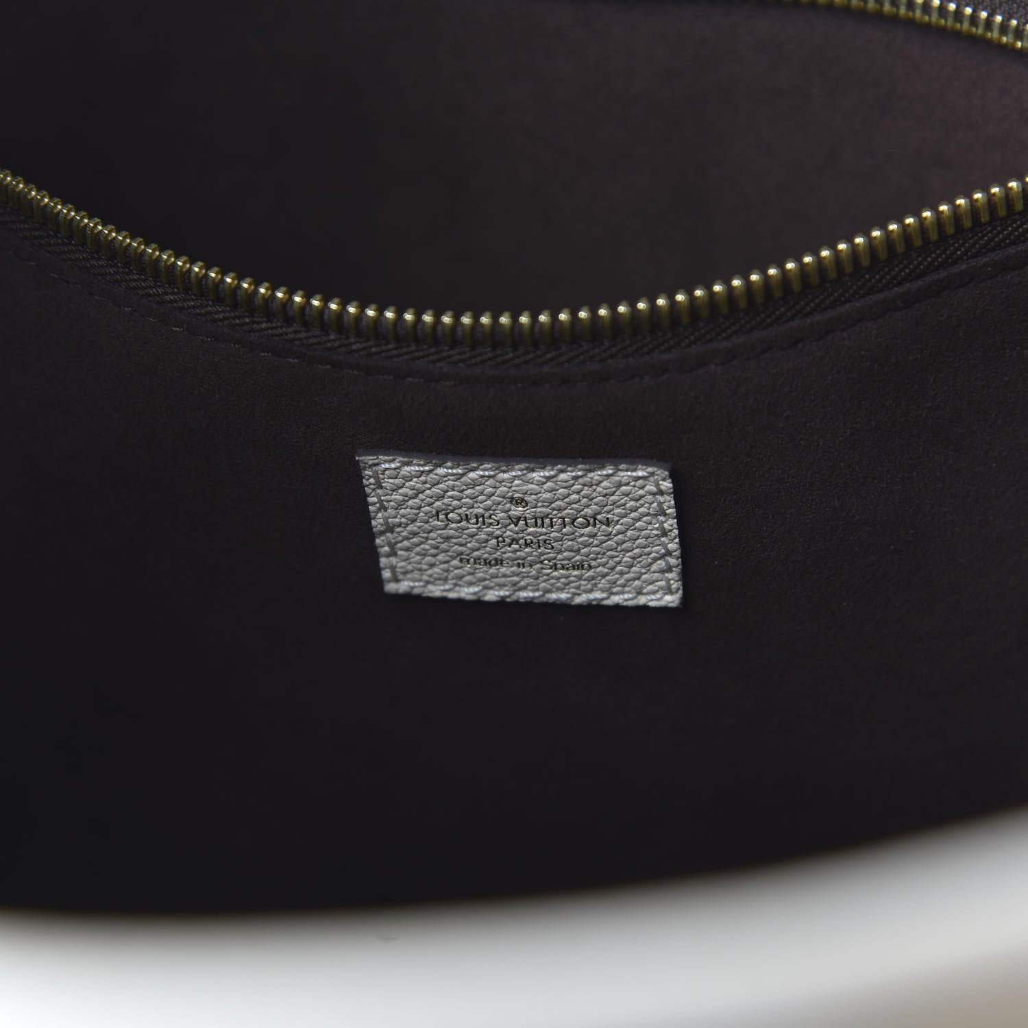 Louis Vuitton Empreinte Monogram Giant Neverfull MM Cream 8 of 10