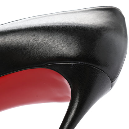 Christian Louboutin Kid Pigalle 100 Pumps 38.5 Black 10 of 11