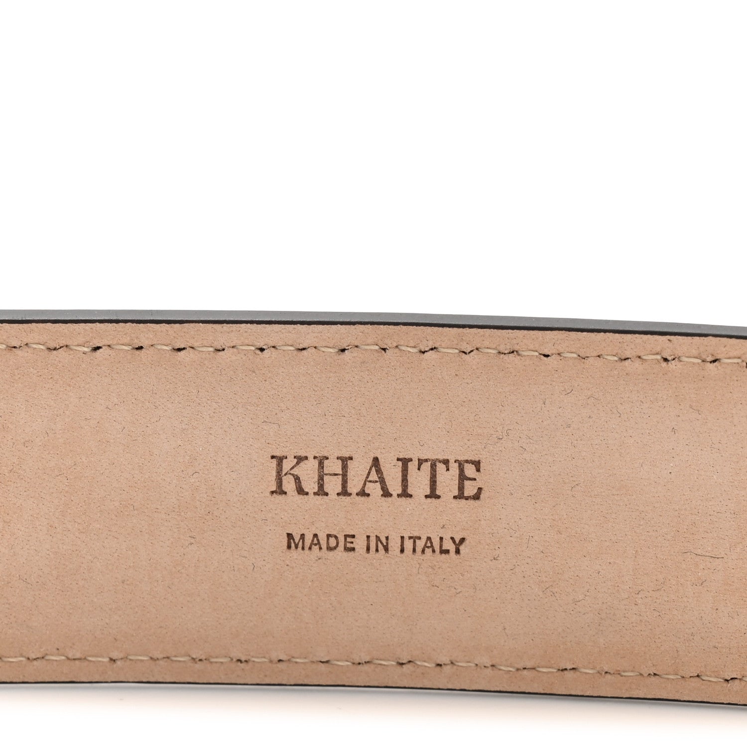Khaite Calfskin Benny Belt 85 34 Black 5 of 8