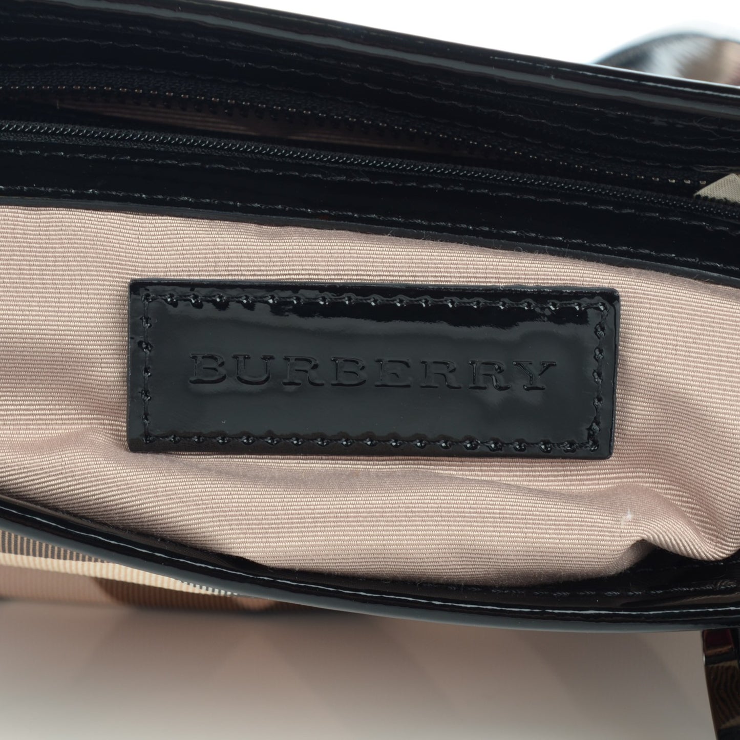 Nova Check Medium Tote Black