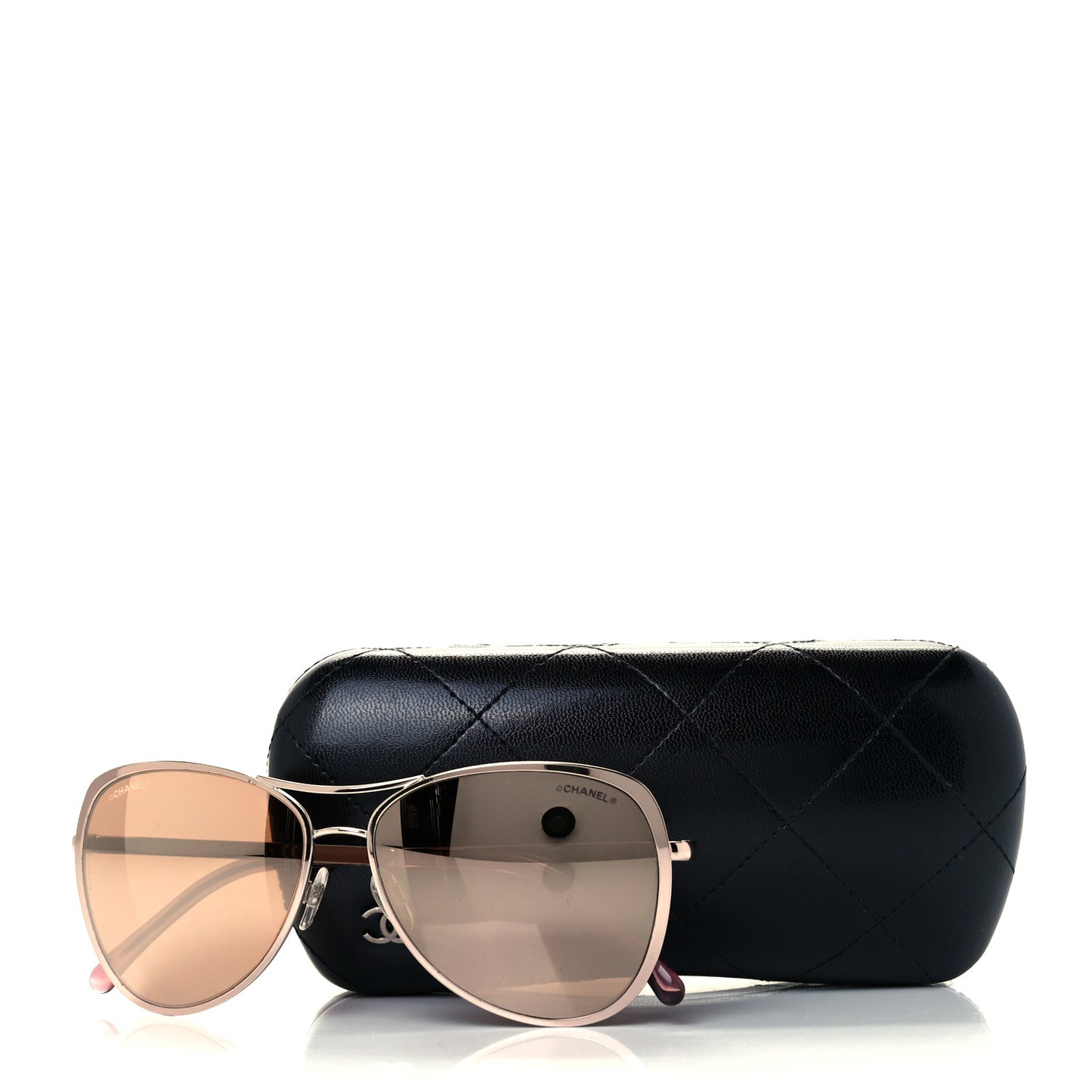 18K Pilot Summer Sunglasses 4223 Pink Gold