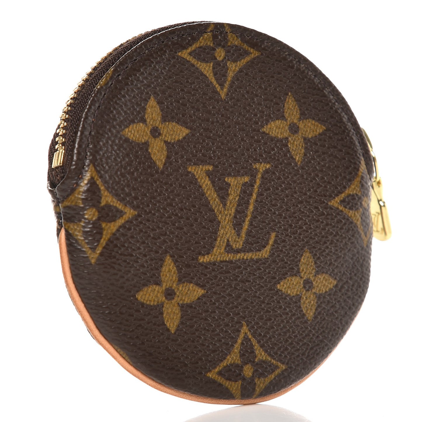 Monogram Round Coin Purse