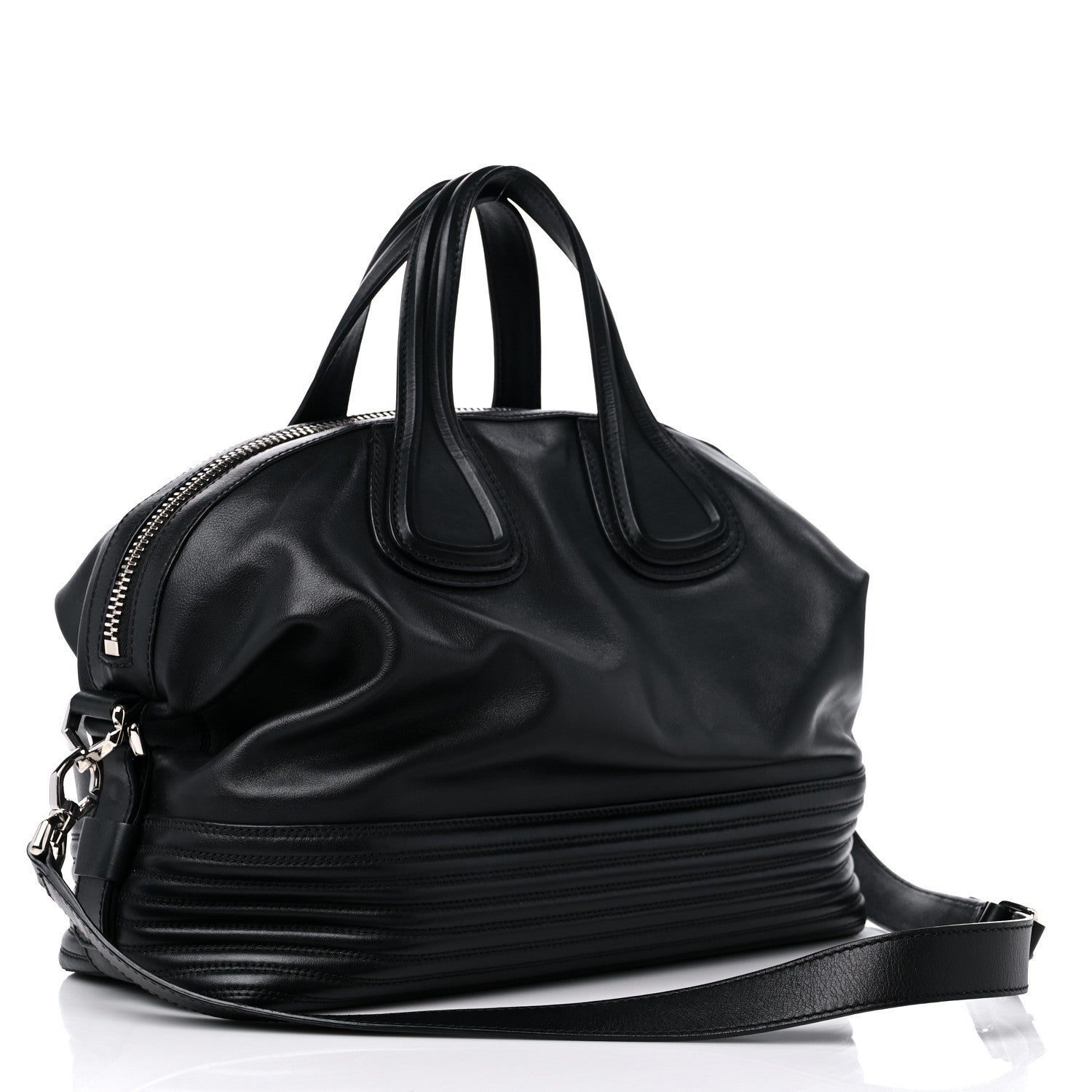 Givenchy Calfskin Medium Biker Nightingale Black 3 of 13