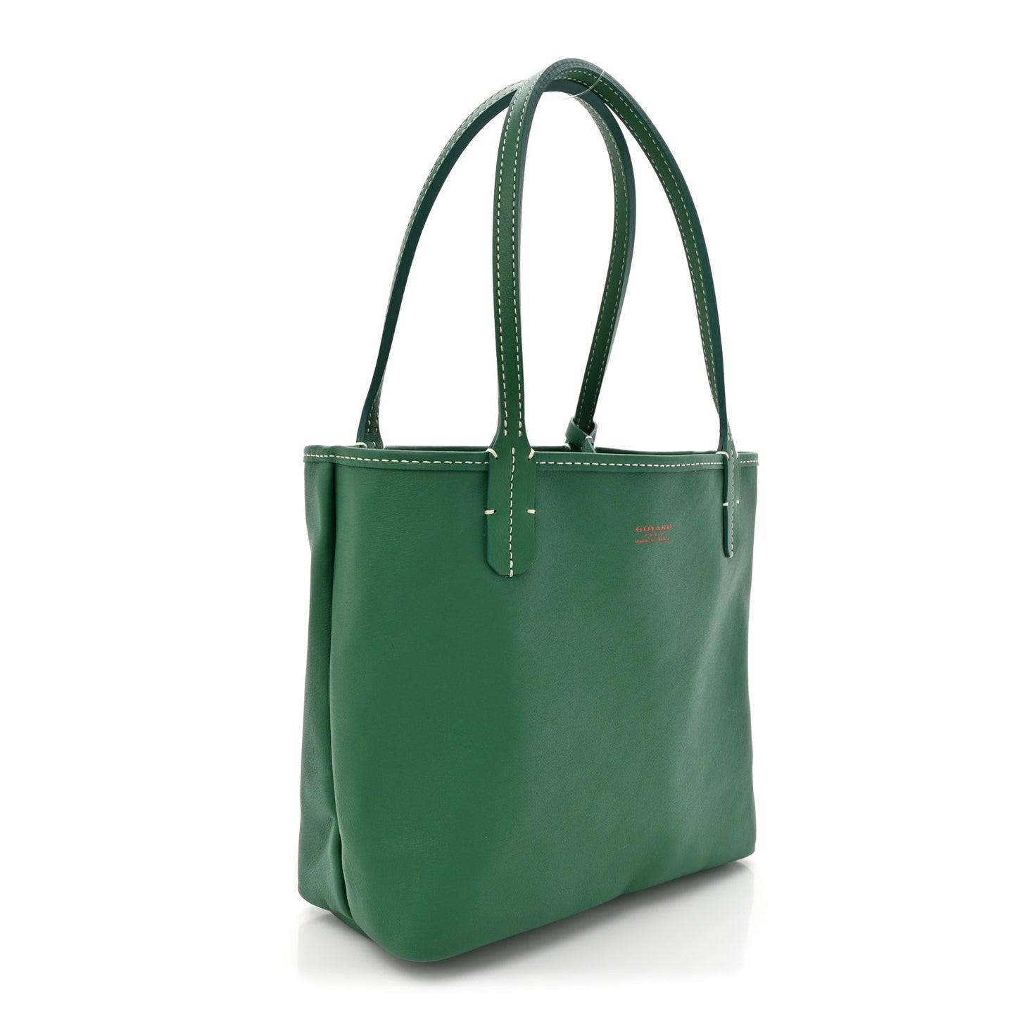 Goyardine Reversible Mini Anjou Green